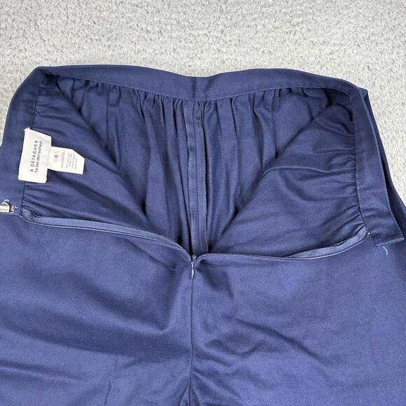 A Detacher Navy Cotton Cargo Culotte Pants Women’s 4 Avant-Garde Archive - Picture 7 of 8